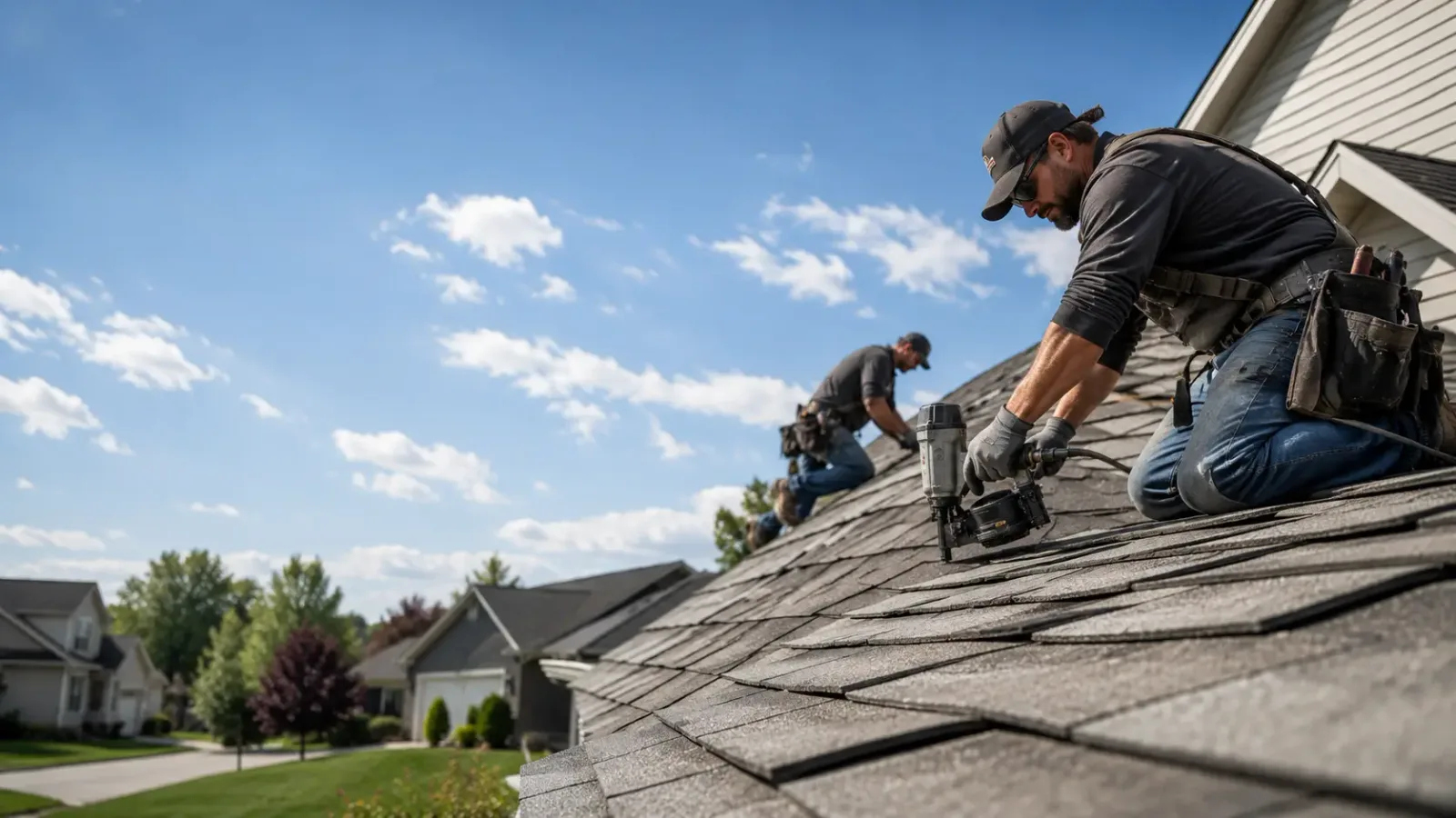 Storm Damage Roof Repair in Laura, IL near me